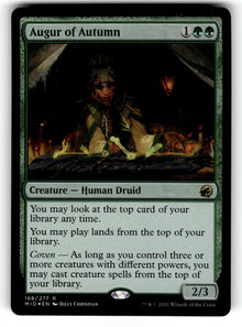 Augur of Autumn – 168 MID: Innistrad: Midnight Hunt R Foil LP