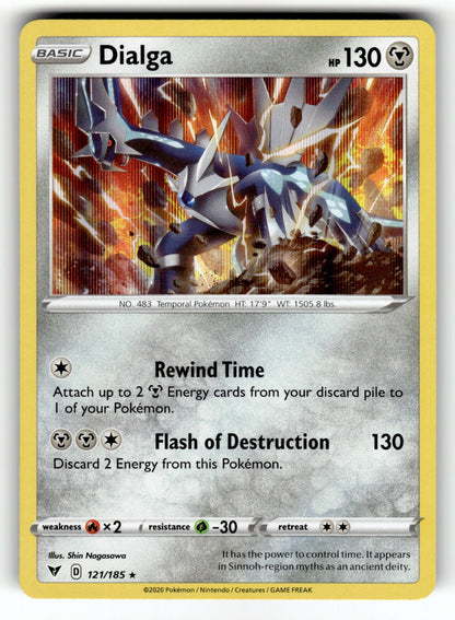 Dialga – 121/185 SWSH04: SWSH04: Vivid Voltage Holo Rare NM