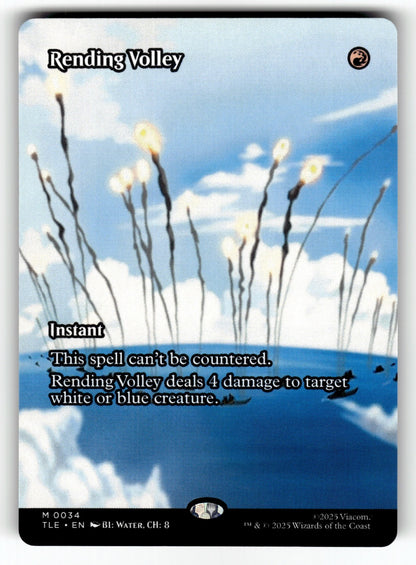 Rending Volley (Borderless) – 34 TLE: Avatar: The Last Airbender: Eternal-Legal M LP