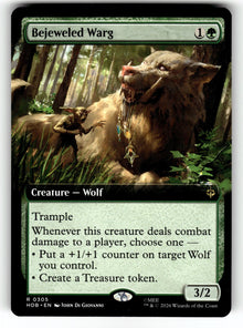 Bejeweled Warg (Extended Art) – 305 HOB: The Hobbit R LP