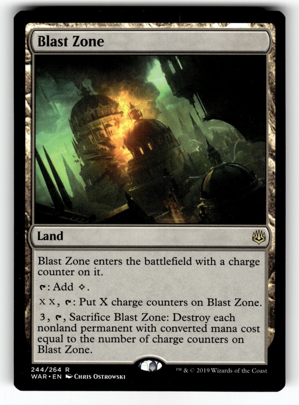 Blast Zone – 244 WAR: War of the Spark R NM