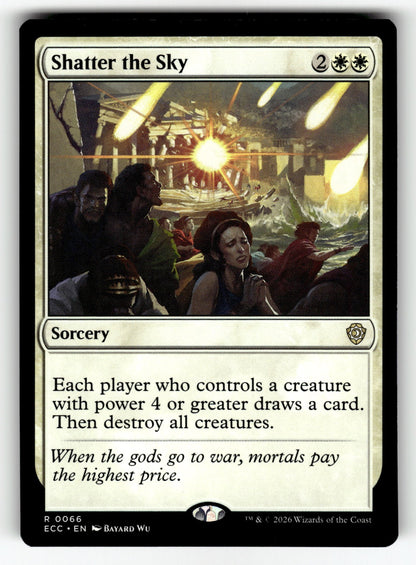 Shatter the Sky – 66 ECC: Commander: Lorwyn Eclipsed R NM