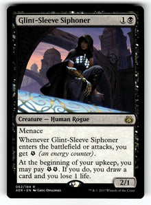 Glint-Sleeve Siphoner – 62 AER: Aether Revolt R NM