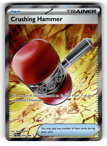 Crushing Hammer – 105/084 PBL: ME05: Pitch Black Ultra Rare Holo NM