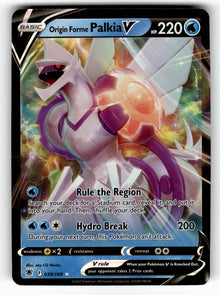 Origin Forme Palkia V – 039/189 SWSH10: SWSH10: Astral Radiance Ultra Rare Holo NM