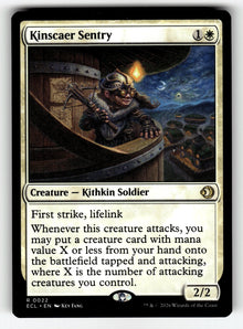 Kinscaer Sentry – 22 ECL: Lorwyn Eclipsed R NM