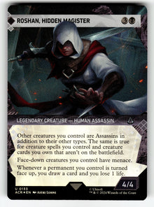 Roshan, Hidden Magister (Showcase) – 133 ACR: Universes Beyond: Assassin's Creed U Foil NM