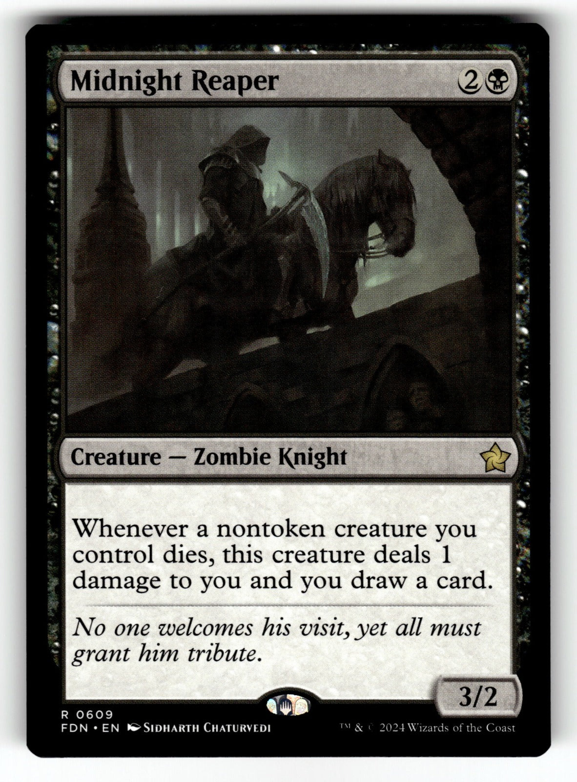 Midnight Reaper – 609 FDN: Foundations R NM