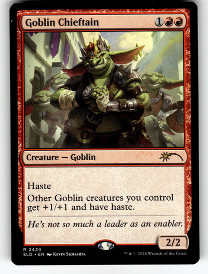 Goblin Chieftain – 2424 SLD: Secret Lair Drop Series R NM