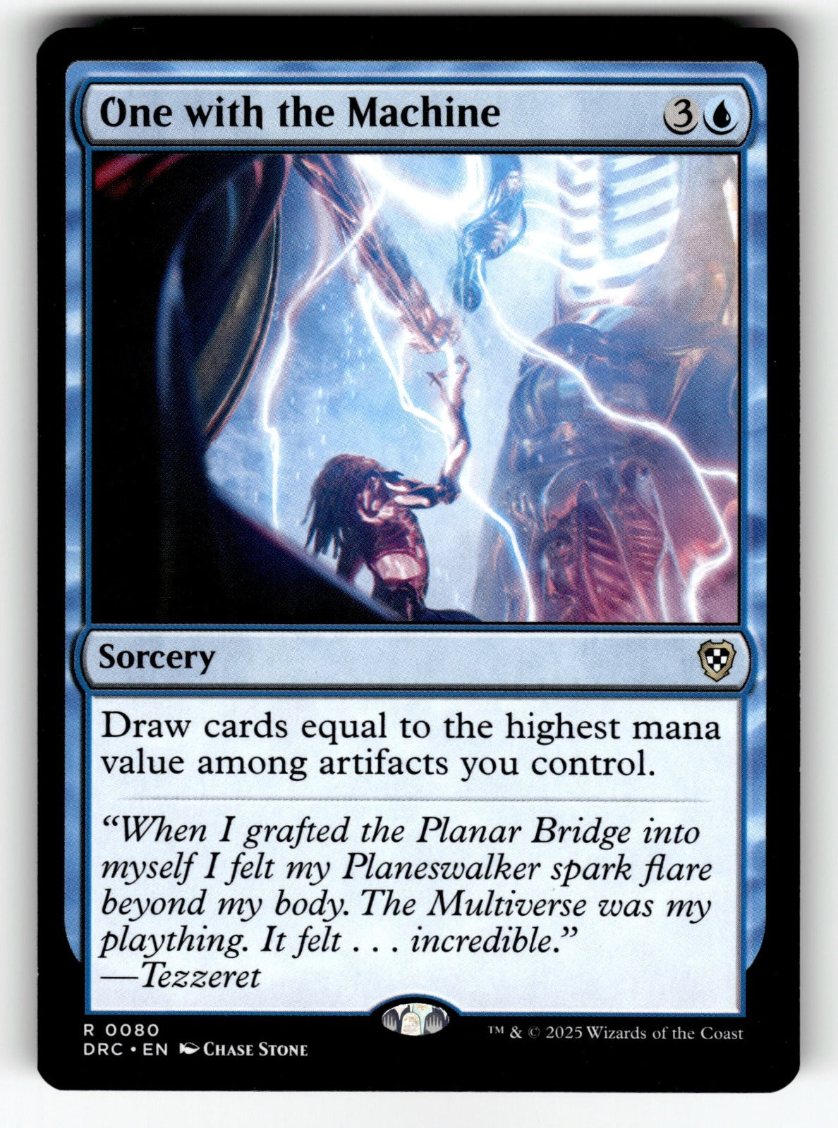 One with the Machine – 80 DRC: Commander: Aetherdrift R NM