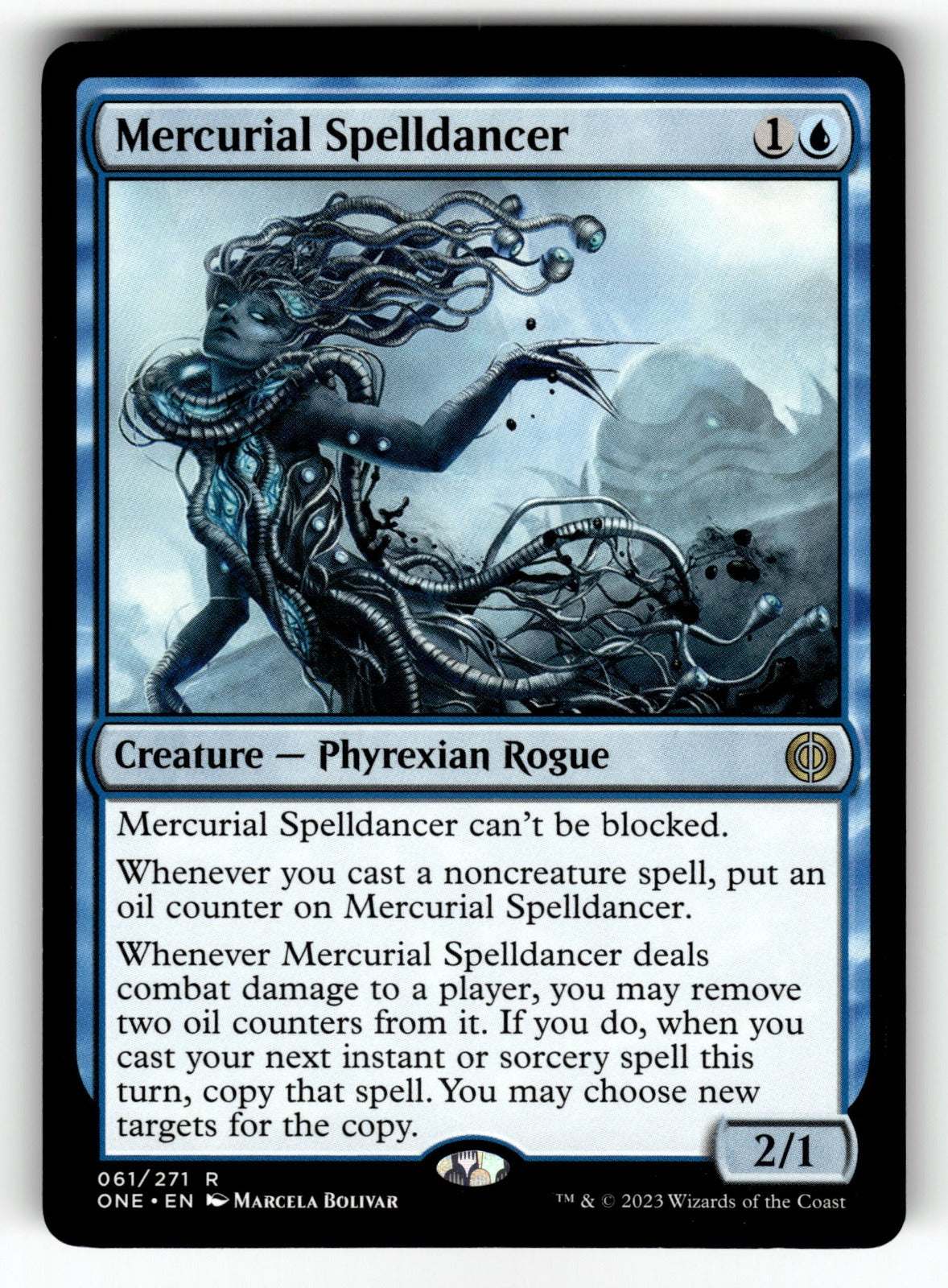 Mercurial Spelldancer – 61 ONE: Phyrexia: All Will Be One R NM