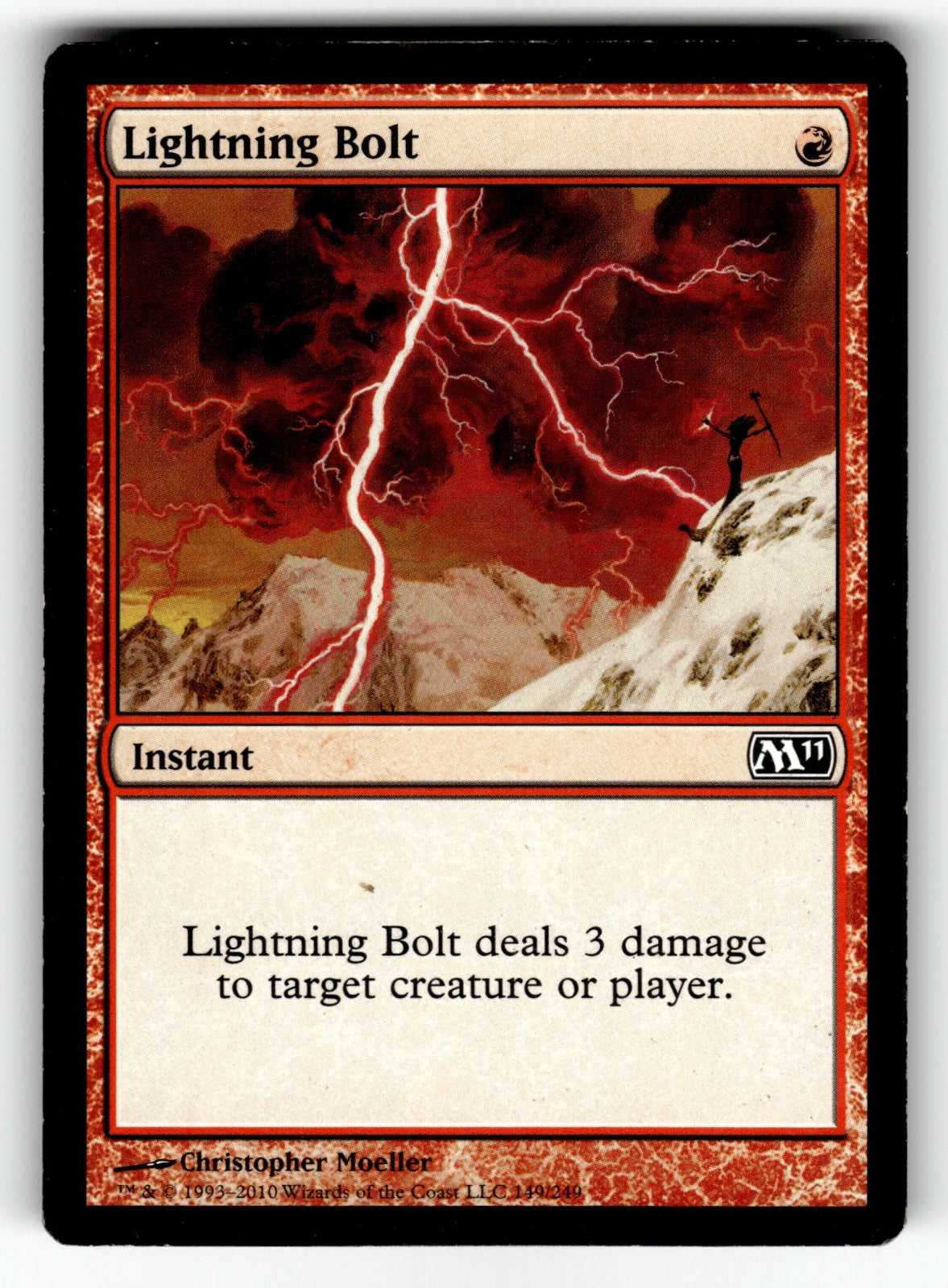 Lightning Bolt – 149 M11: Magic 2011 (M11) C LP