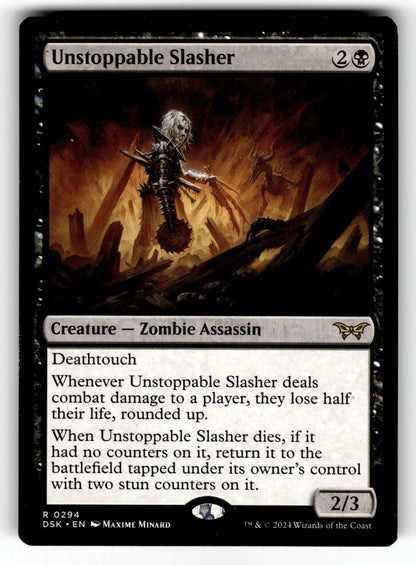 Unstoppable Slasher – 294 DSK: Duskmourn: House of Horror R NM