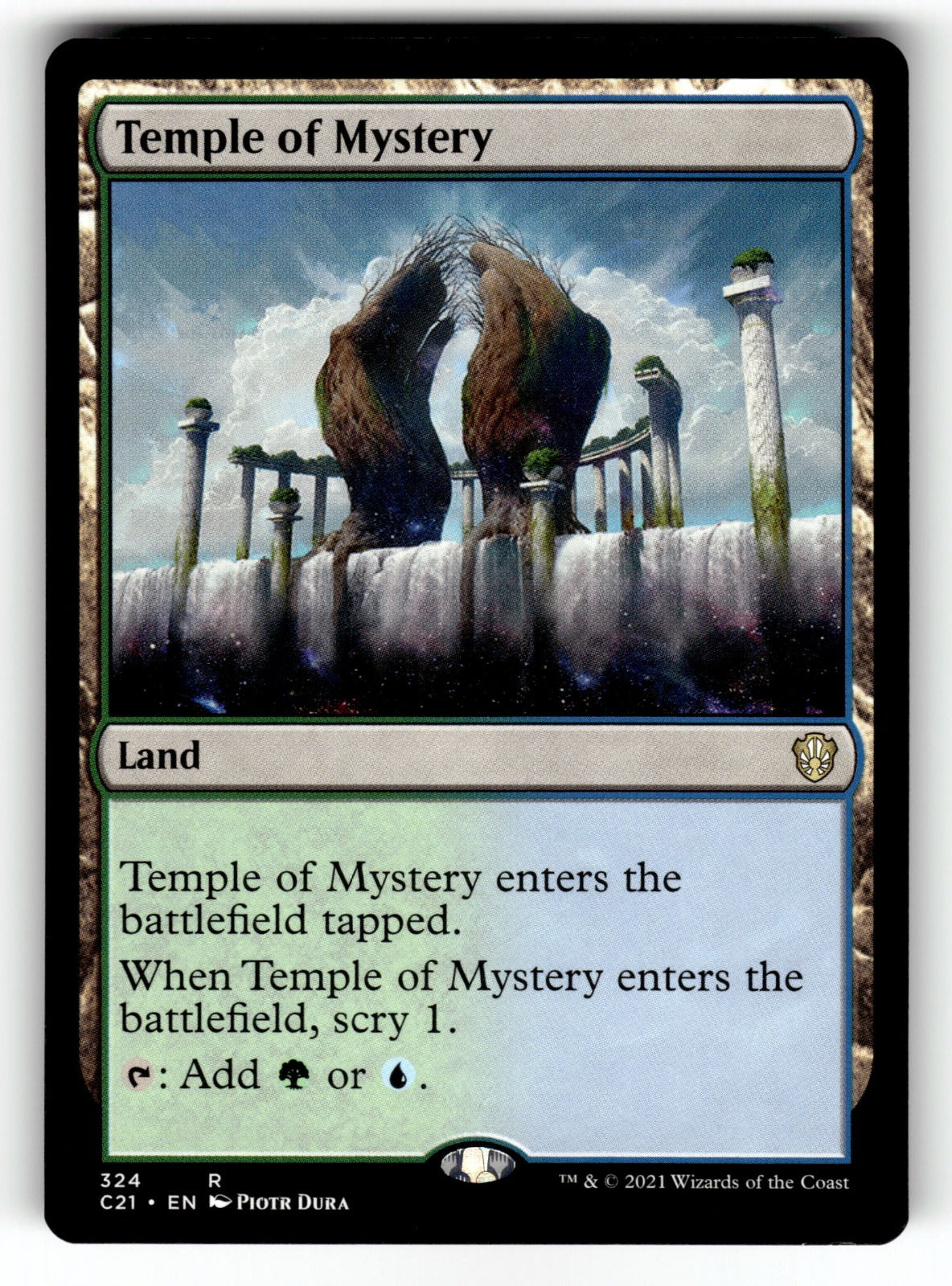 Temple of Mystery – 324 C21: Commander 2021 R NM