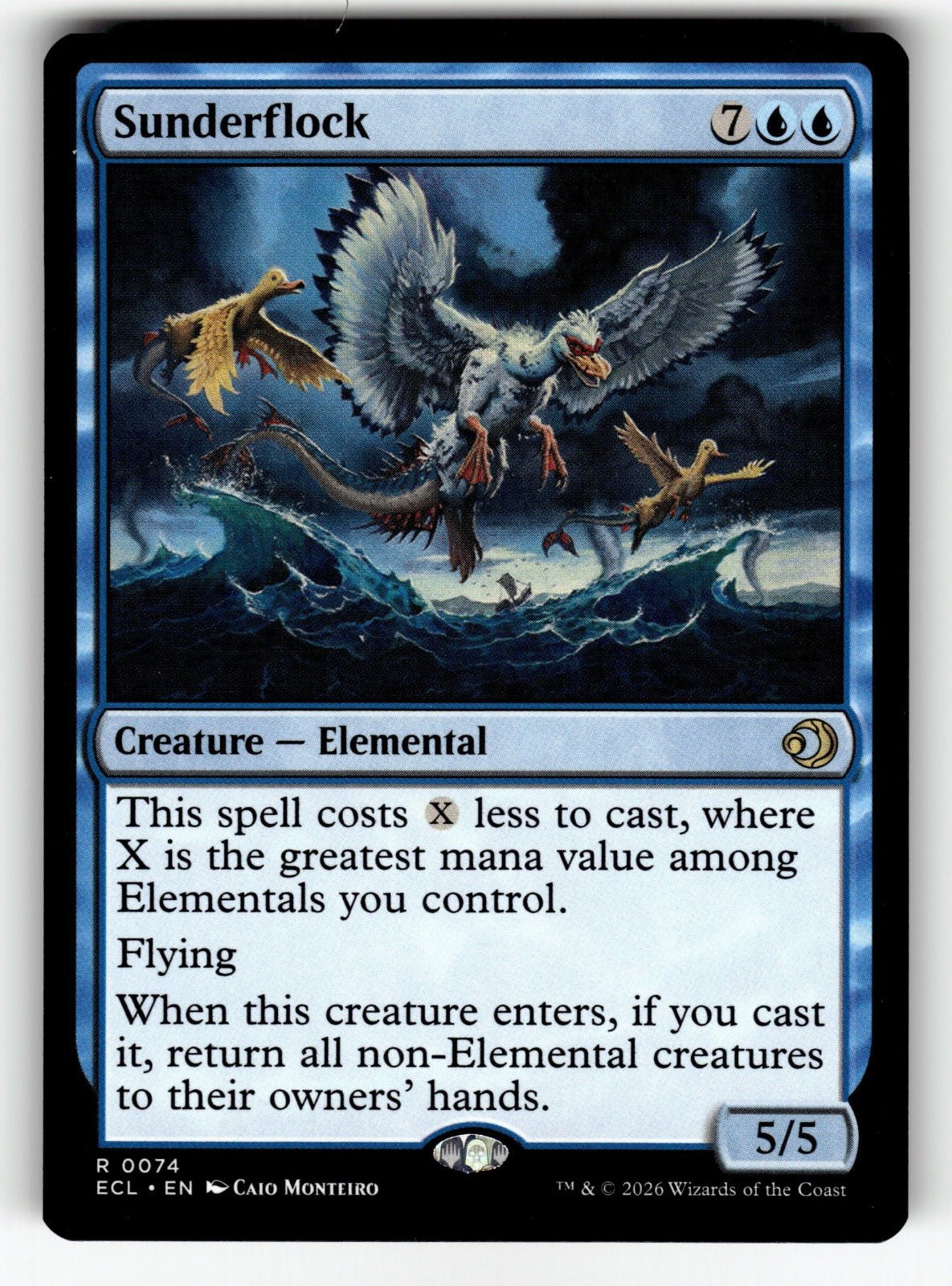 Sunderflock – 74 ECL: Lorwyn Eclipsed R NM