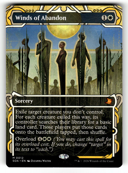 Winds of Abandon – 12 SOA: Secrets of Strixhaven: Mystical Archive M NM