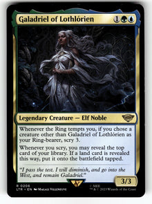 Galadriel of Lothlorien – 206 LTR: Universes Beyond: The Lord of the Rings: Tales of Middle-earth R NM