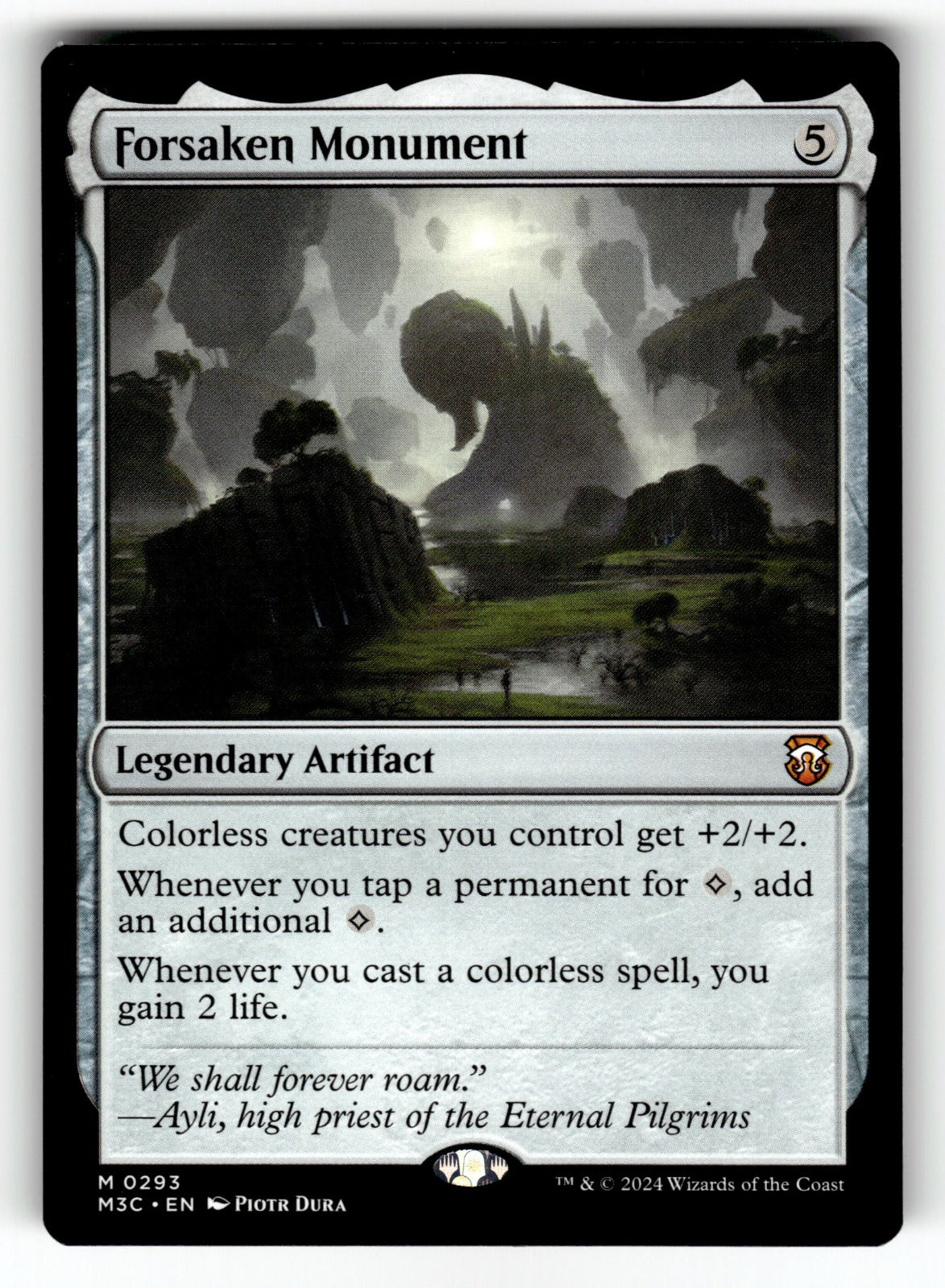 Forsaken Monument – 293 M3C: Commander: Modern Horizons 3 M LP