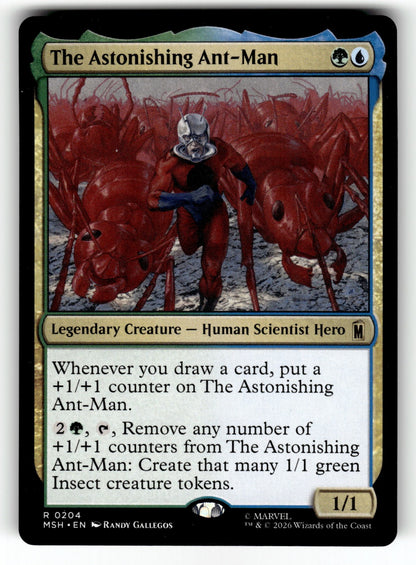 The Astonishing Ant-Man – 204 MSH: Marvel Super Heroes R NM