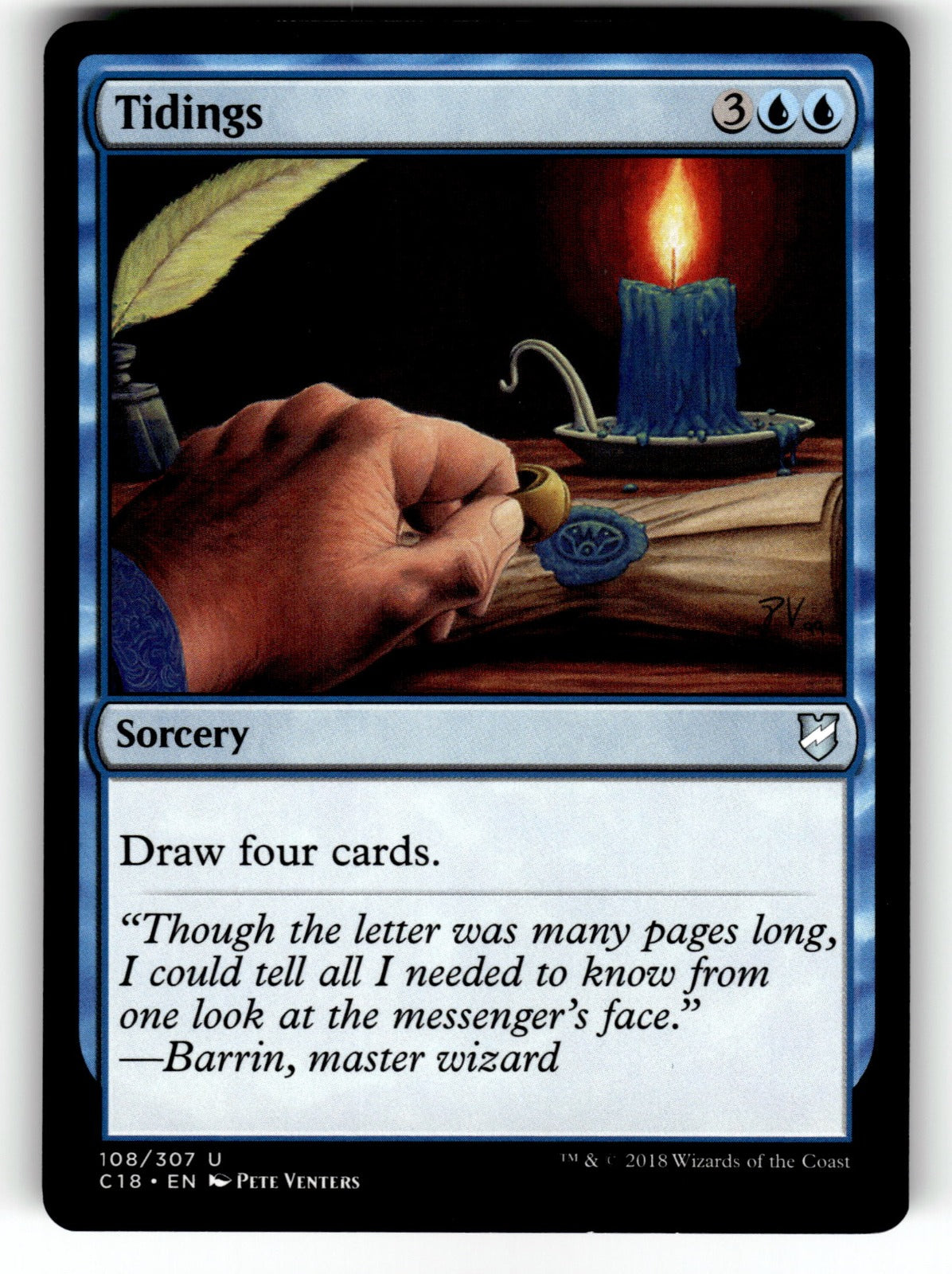 Tidings – 108 C18: Commander 2018 U NM