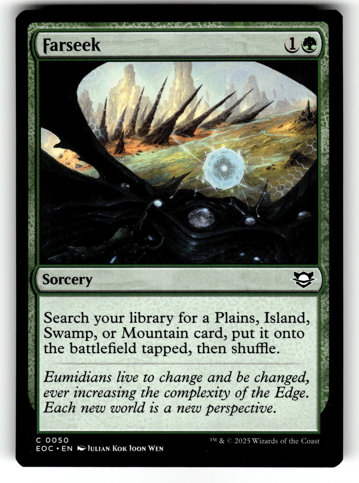 Farseek – 50 EOC: Commander: Edge of Eternities C NM