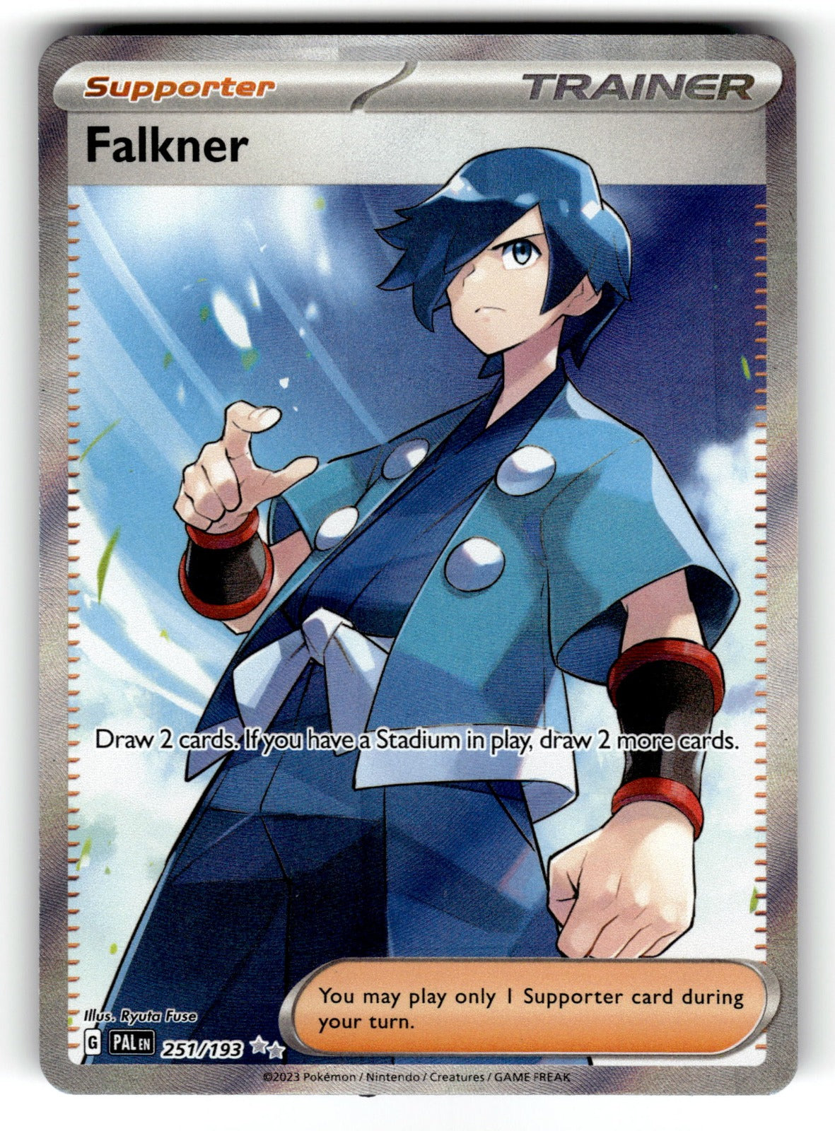 Falkner – 251/193 PAL: SV02: Paldea Evolved Ultra Rare HoloNM