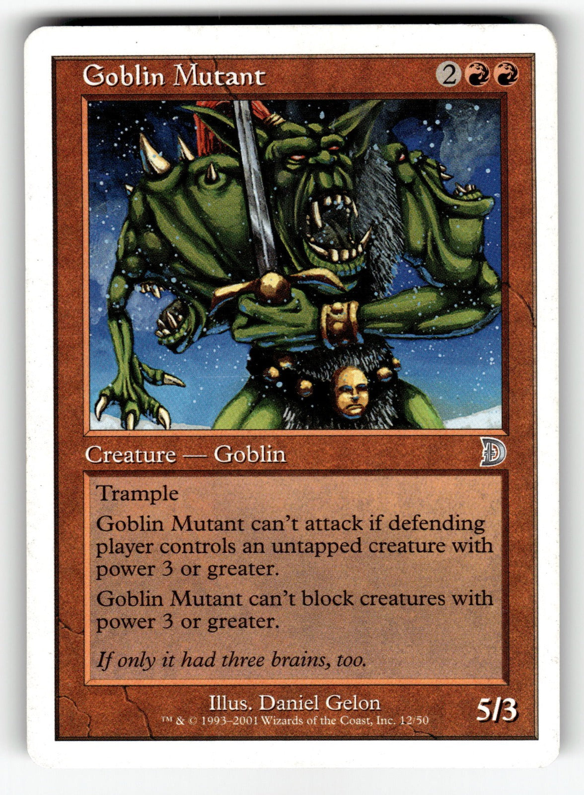 Goblin Mutant – 12 DKM: Deckmasters Garfield vs Finkel U LP