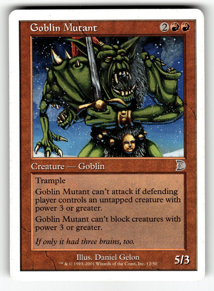 Goblin Mutant – 12 DKM: Deckmasters Garfield vs Finkel U LP