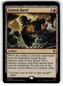 Getaway Barrel – 98 HOB: The Hobbit R Foil NM