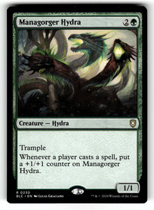 Managorger Hydra – 230 BLC: Commander: Bloomburrow R LP