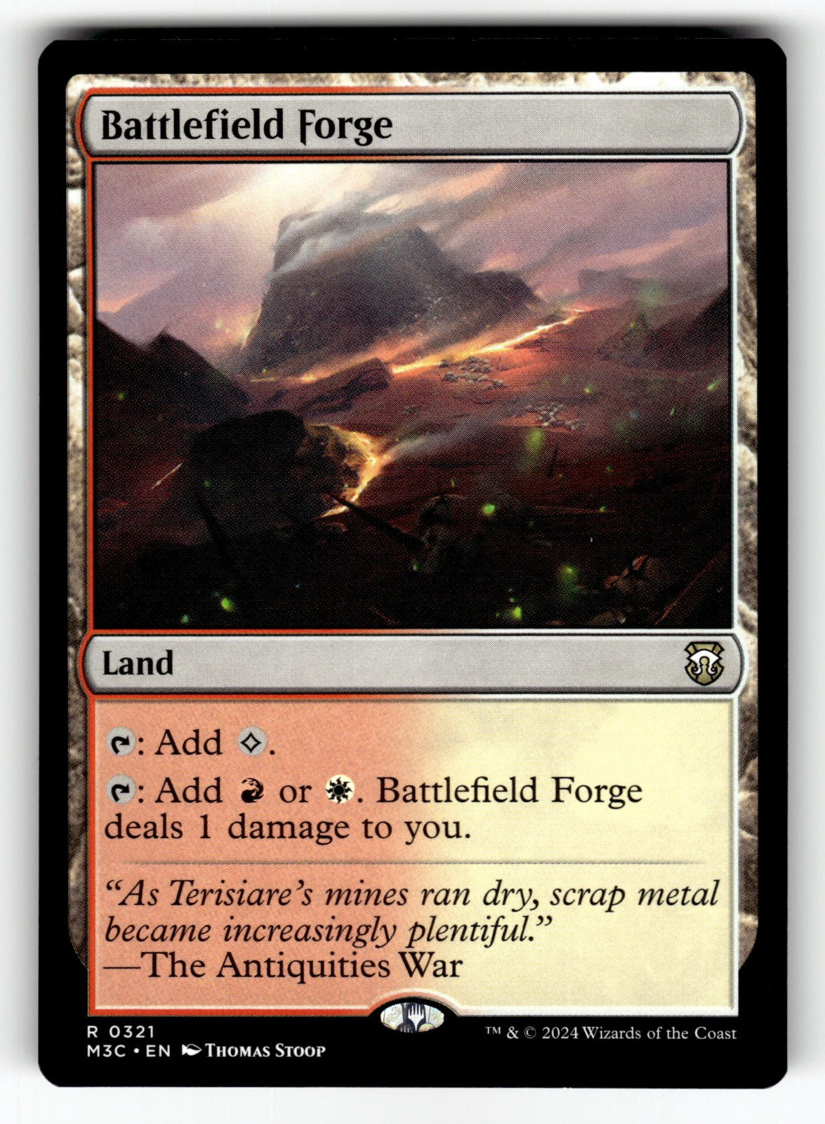Battlefield Forge – 321 M3C: Commander: Modern Horizons 3 R NM