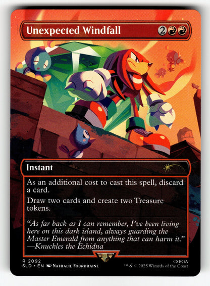 Unexpected Windfall – 2092 SLD: Secret Lair Drop Series R NM