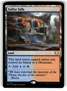 Sulfur Falls – 184 EOC: Commander: Edge of Eternities R NM