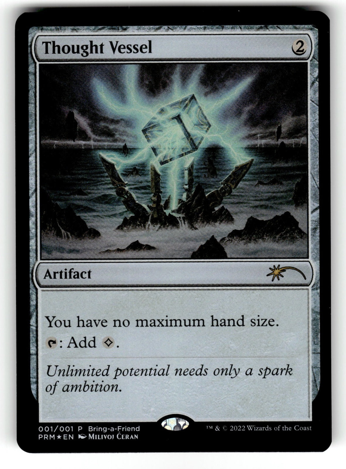 Thought Vessel (Bring-a-Friend Promo) – 1 UMP: Unique and Miscellaneous Promos P Foil LP