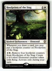 Hoofprints of the Stag – 140 BLC: Commander: Bloomburrow R NM