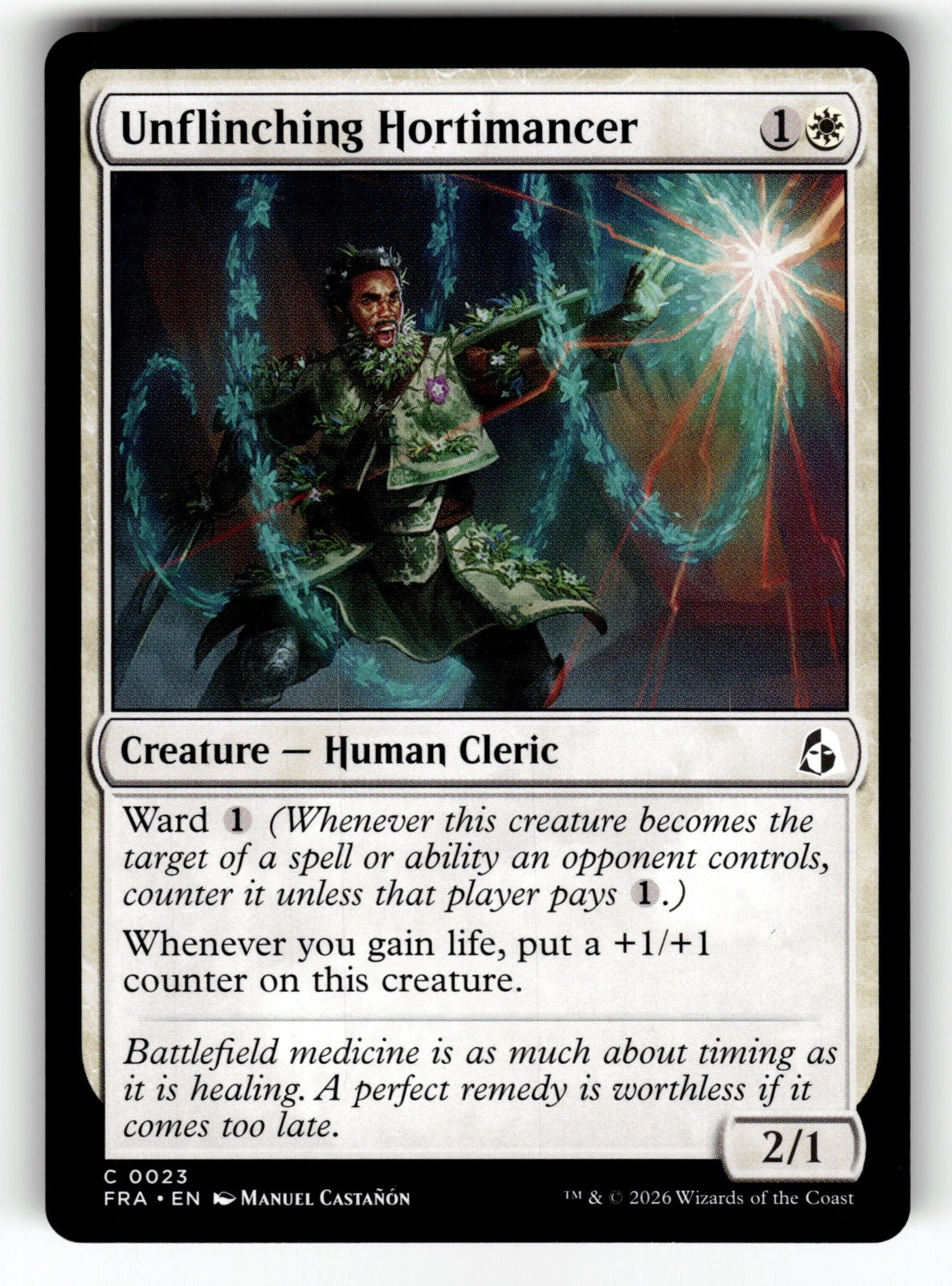Unflinching Hortimancer – 23 FRA: Reality Fracture C NM