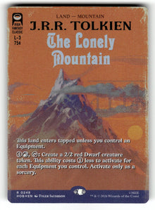 The Lonely Mountain (Borderless) – 248 HOB: The Hobbit R Foil LP