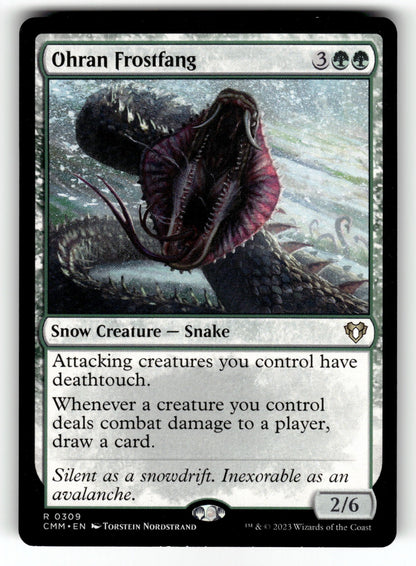 Ohran Frostfang – 309 CMM: Commander Masters R NM