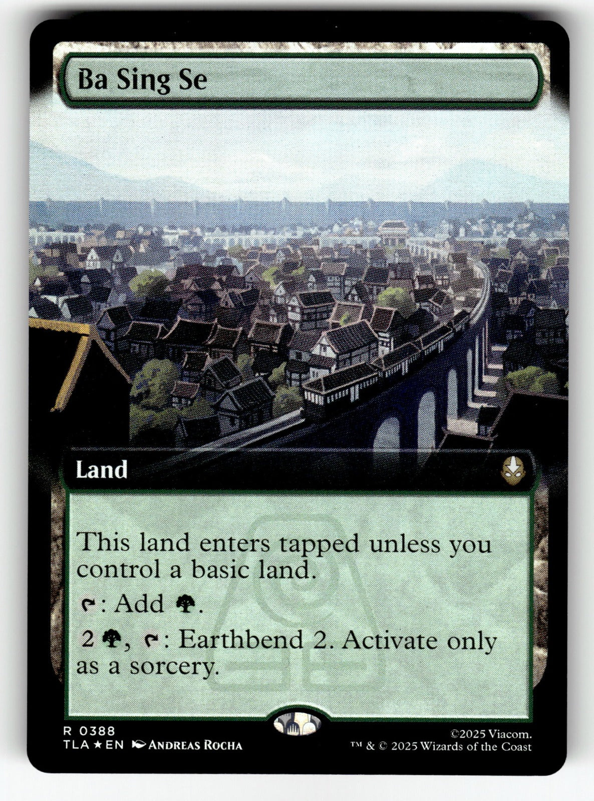 Ba Sing Se (Extended Art) – 388 TLA: Avatar: The Last Airbender R Foil NM