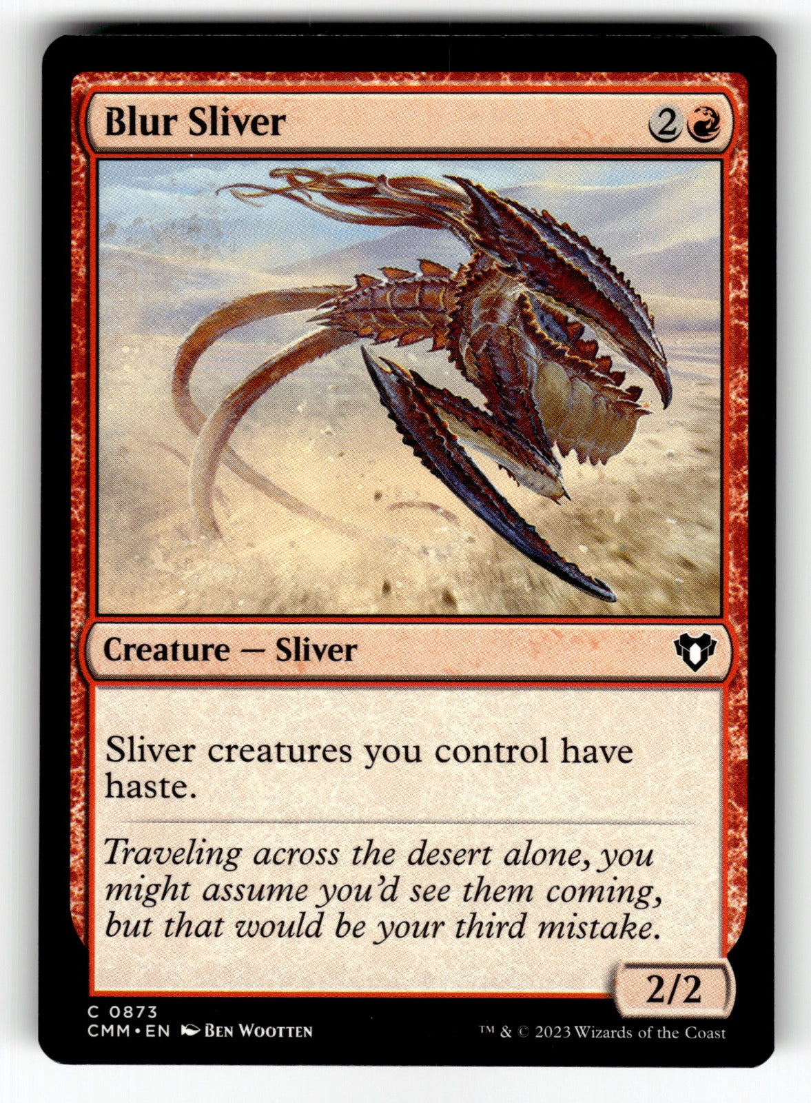 Blur Sliver – 873 CMM: Commander Masters C NM