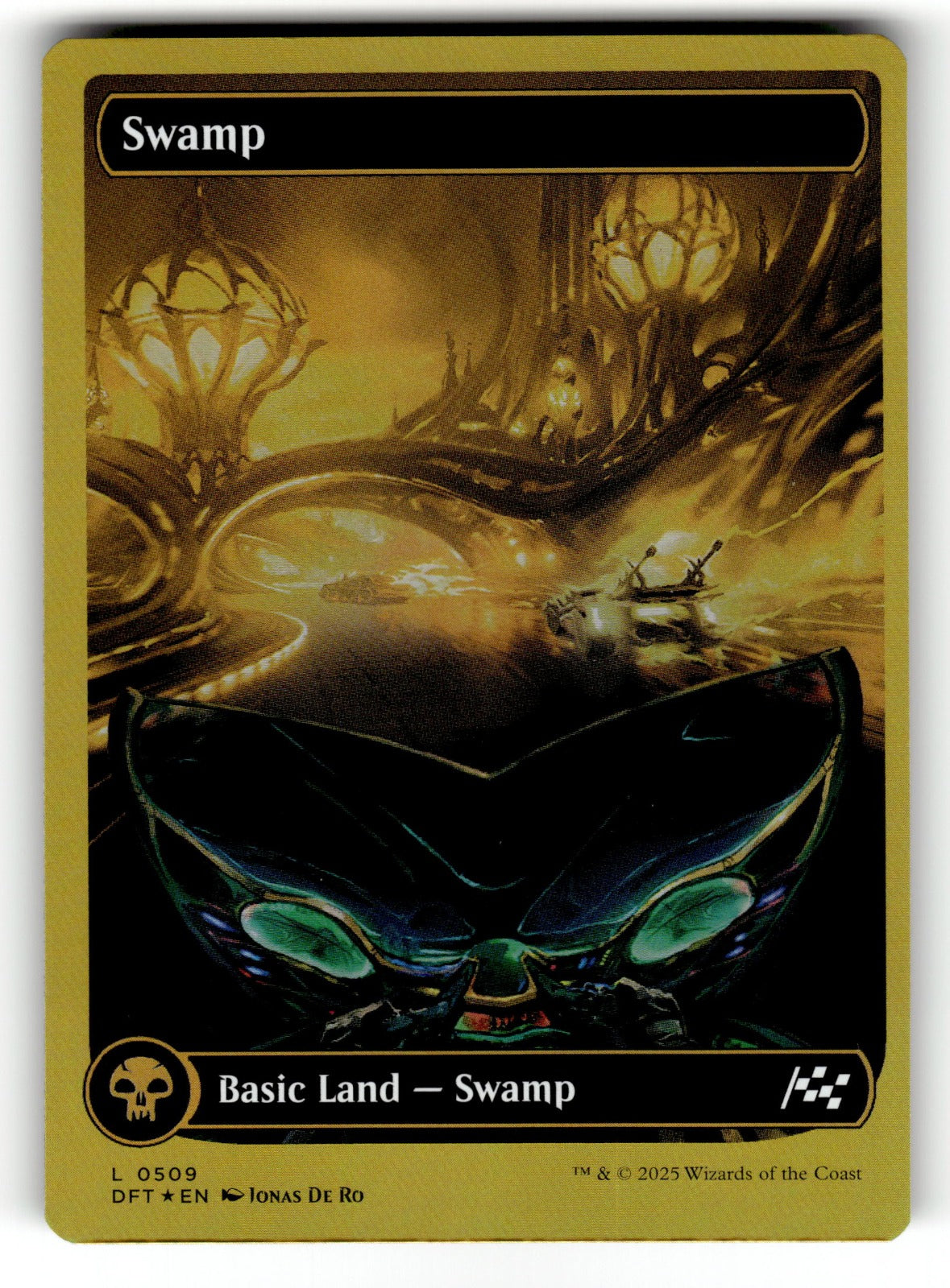 Swamp () (First-Place Foil) – 509 DFT: Aetherdrift L Foil NM