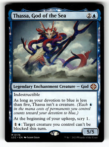 Thassa, God of the Sea – 176 LCC: Commander: The Lost Caverns of Ixalan M NM