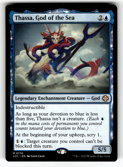 Thassa, God of the Sea – 176 LCC: Commander: The Lost Caverns of Ixalan M NM
