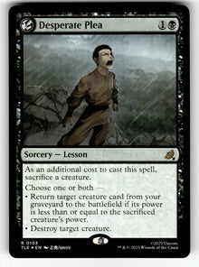 Desperate Plea – 103 TLE: Avatar: The Last Airbender: Eternal-Legal R Foil NM