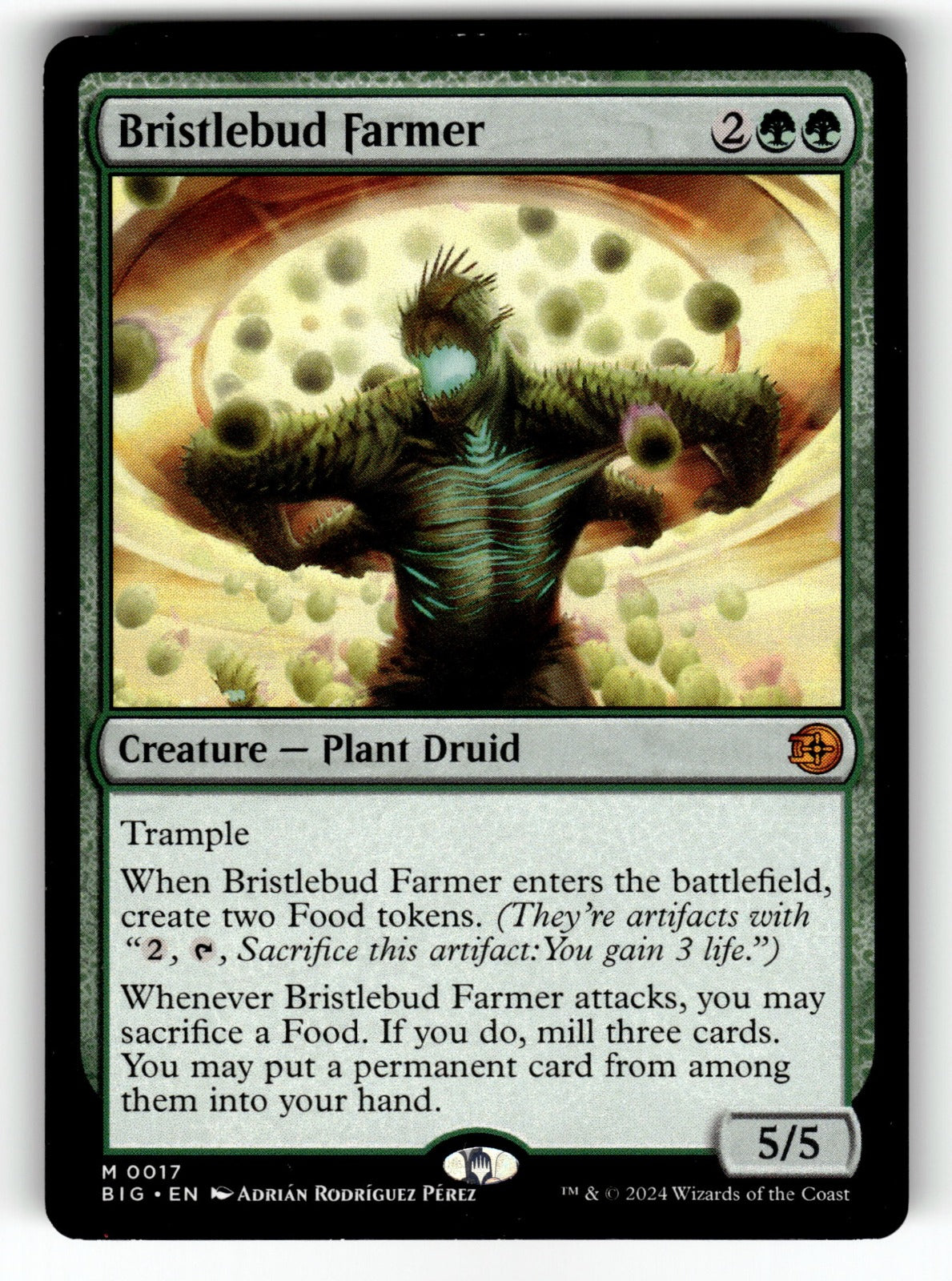 Bristlebud Farmer – 17 BIG: Outlaws of Thunder Junction: The Big Score M NM