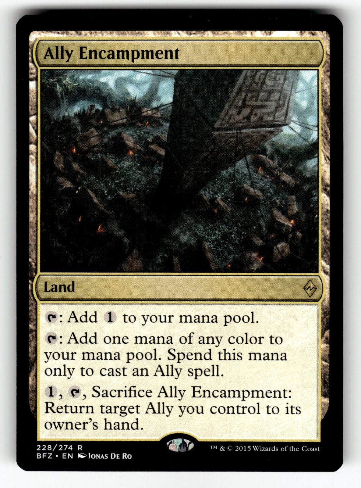 Ally Encampment – 228 BFZ: Battle for Zendikar R LP