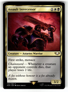 Assault Intercessor – 104 40K: Universes Beyond: Warhammer 40,000 R LP