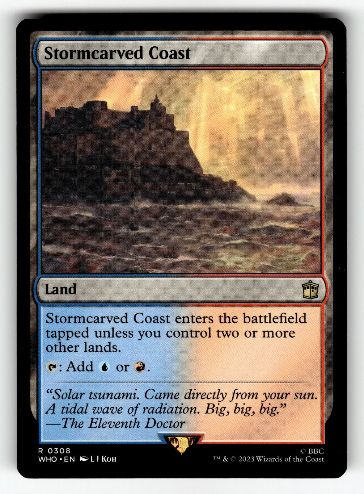Stormcarved Coast – 308 WHO: Universes Beyond: Doctor Who R LP