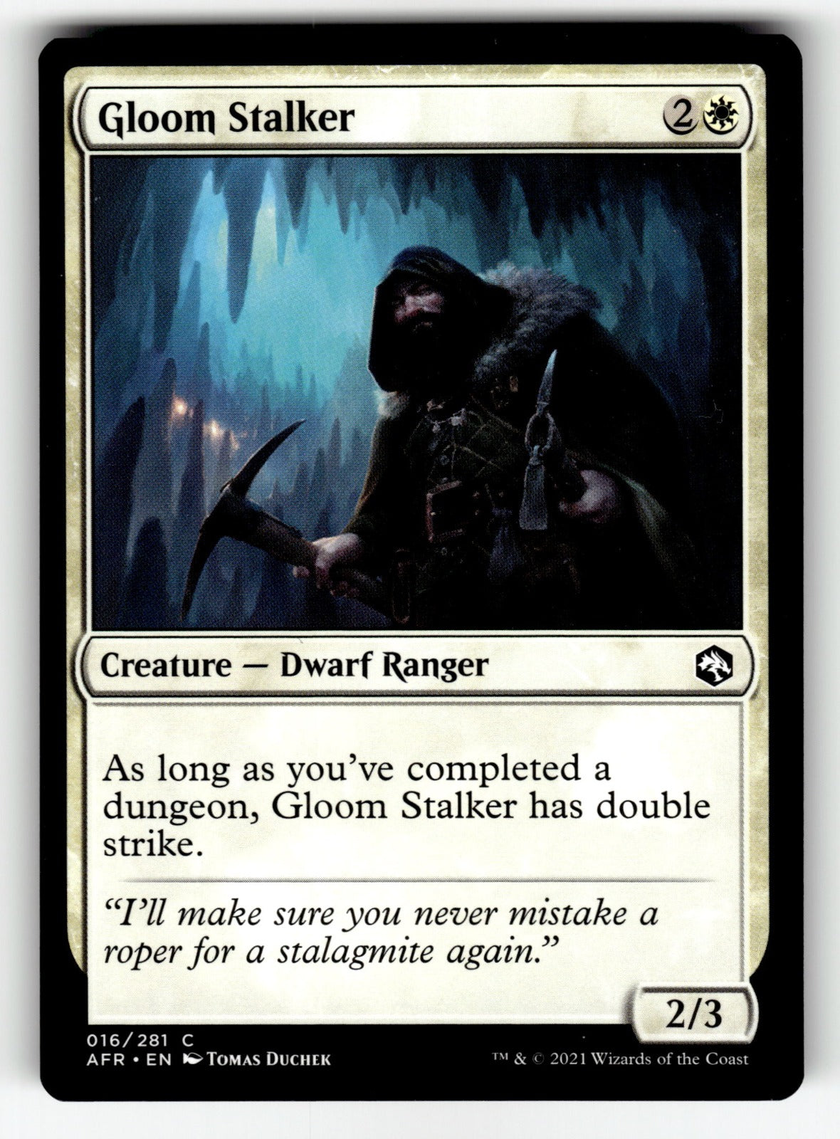 Gloom Stalker – 16 AFR: Adventures in the Forgotten Realms C LP