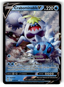 Crabominable V – 076/264 SWSH08: SWSH08: Fusion Strike Ultra Rare Holo NM